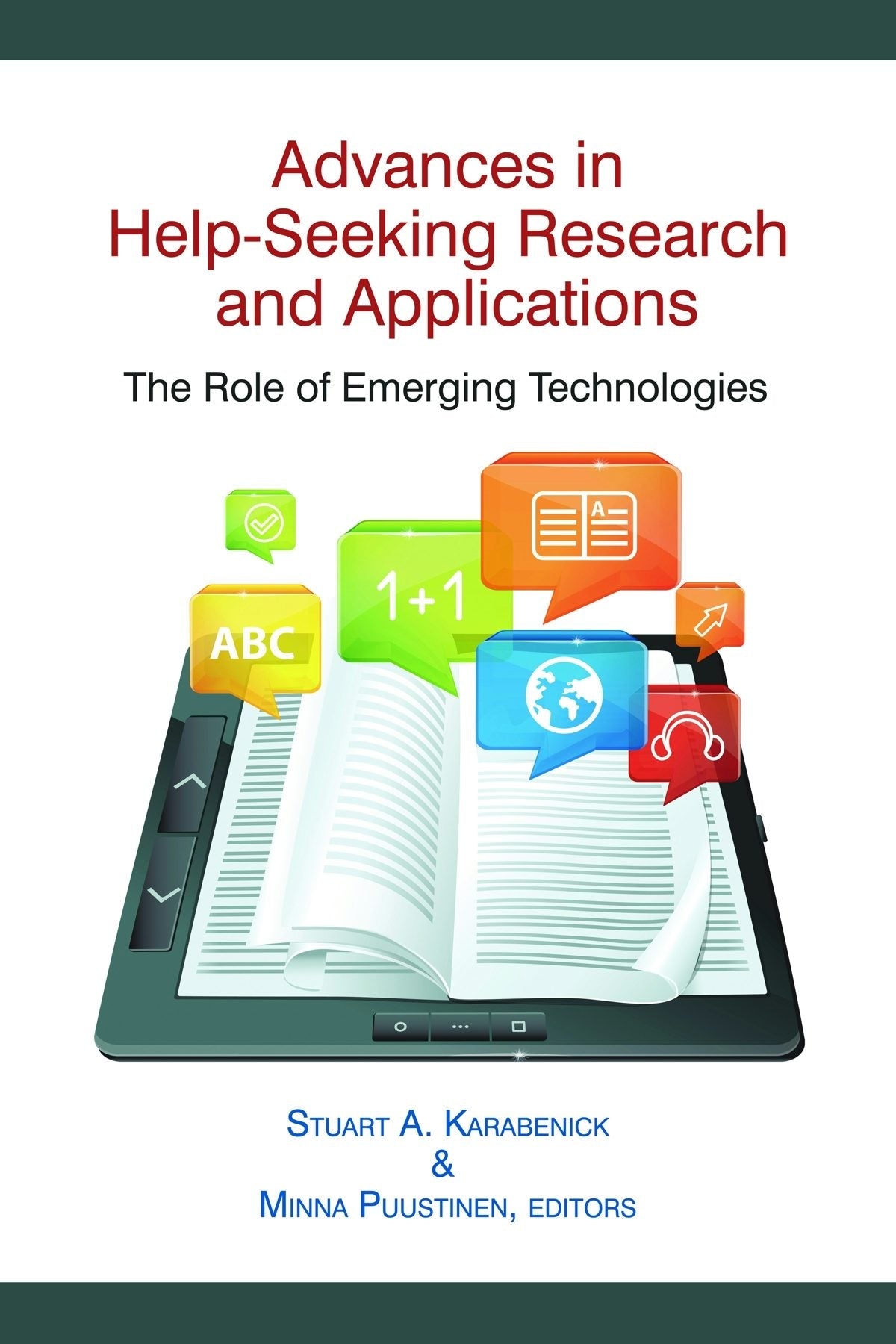 Book cover image for Advances in Help-Seeking Research and Applications ISBN: 9781623963347